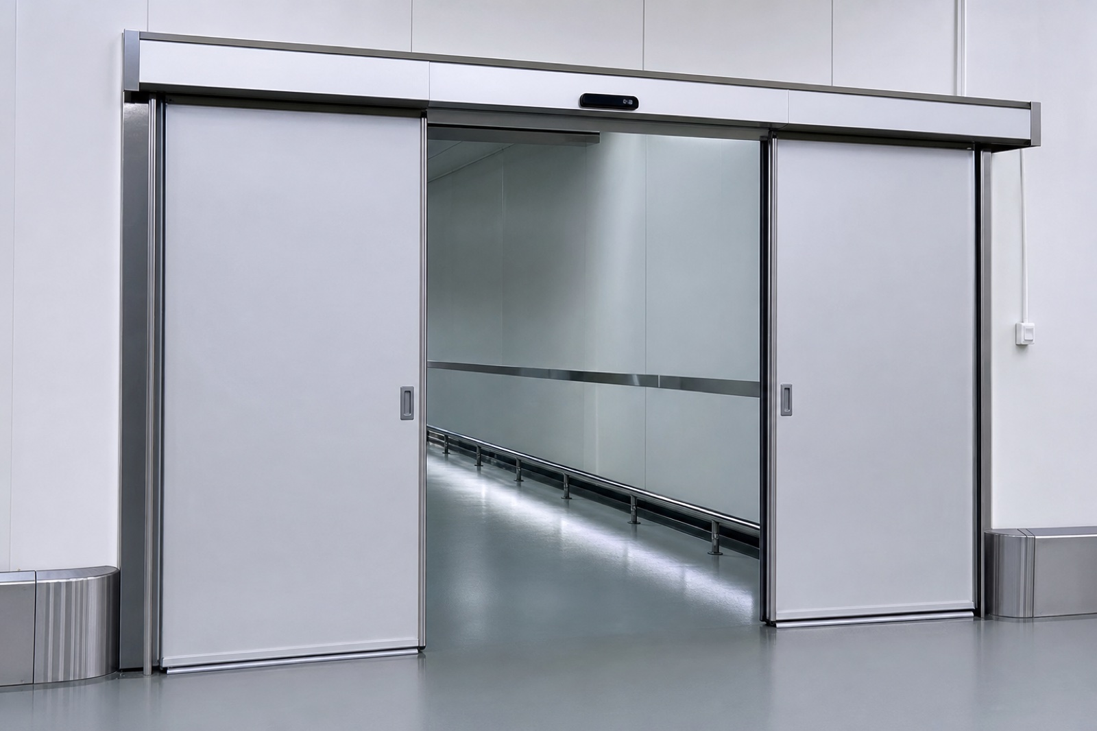 Application of anti-pinch high-speed door in logistics passage